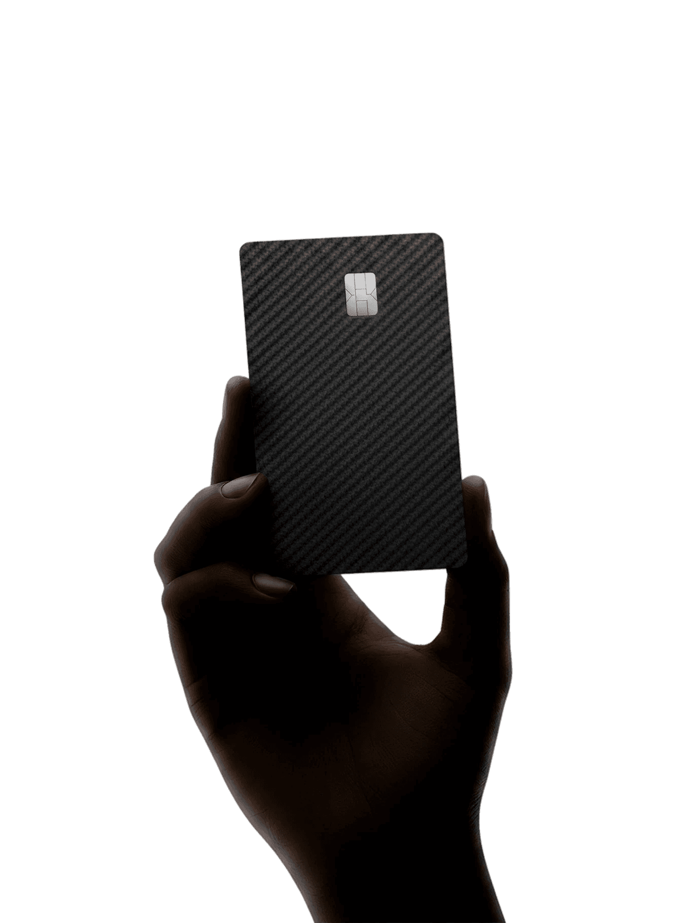Carbonite - black card skin